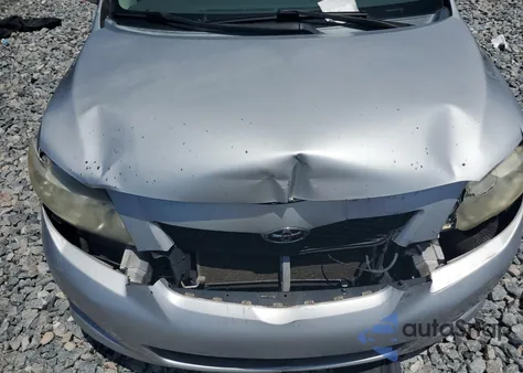 2010 Toyota Corolla Base from USA, damaged, VIN 2T1BU4EE7AC422802